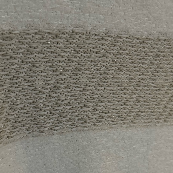 Soft Surroundings Meribel Striped Cowl Neck Poncho Sweater Soft Cozy Oversized - Picture 8 of 11